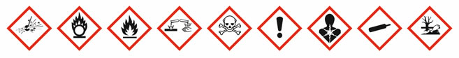 kemikaalide ohupiktogrammid